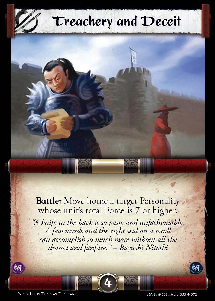 Treachery and Deceit (U) FOIL